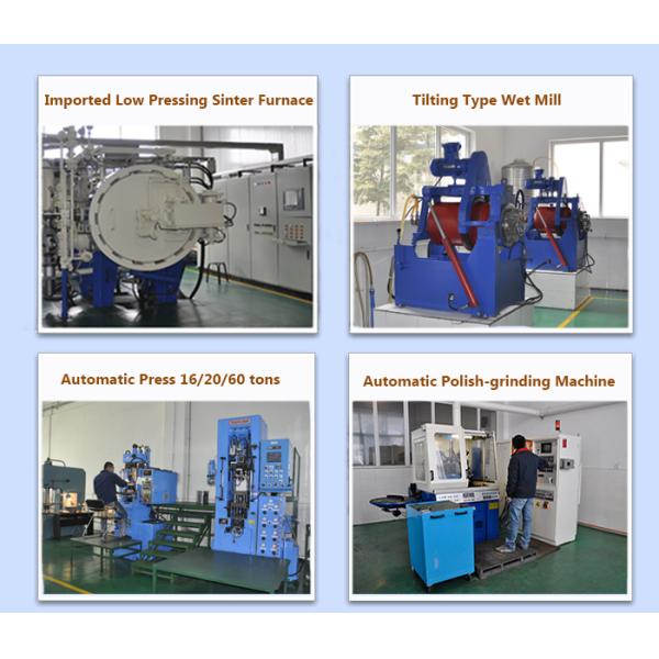Carboneto de tungstênio cimentado contínuo Ros de YG10x em volta do desgaste - resistente