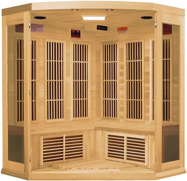 Computer Control Panel Infrared Saunas Slimming Spa Room 4 Person Portable Far Infrared Sauna Room