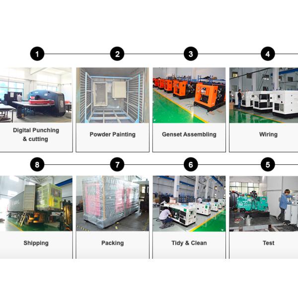 Générateur diesel à C.A. monophasé 7kw 7kva 1500RPM