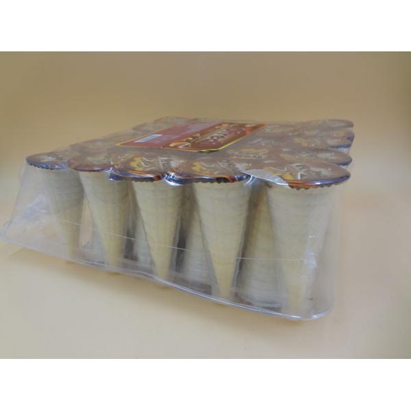 Белый шоколад мороженого откалывает печенья/питание печенья чашки здоровое