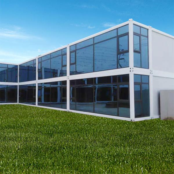 Online Technical Support Prefab Container Flatpack House for Site Office Accommodation