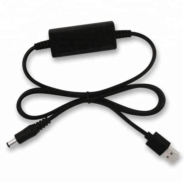 1.5m 2m USBから12Vステップアップ変換ケーブル 5521MMジャック