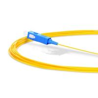 Manutenção programada alaranjada 3.0mm do PVC do UPC LSZH do cabo de fibra ótica dos ethernet do SC do APC