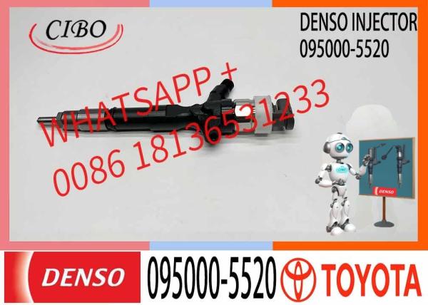 For Toyota Hilux Diesel Engine Spare Parts New OEM 095000-5520 23670-0L010 Fuel Injector Injection Valve Car Part