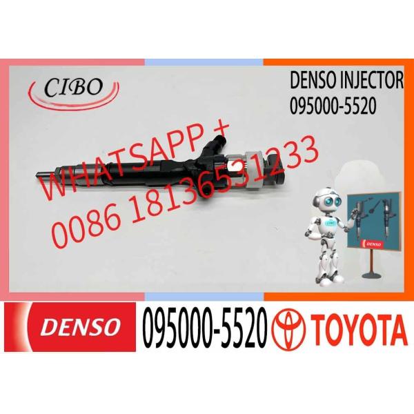 For Toyota Hilux Diesel Engine Spare Parts New OEM 095000-5520 23670-0L010 Fuel Injector Injection Valve Car Part