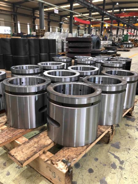 Required Metal Color HB20G Front Cover Lower Bush For Excavators Hydraulic Rock Hammer Breakers In SB81