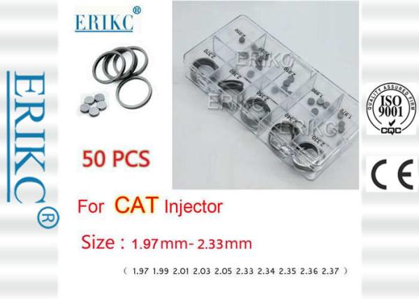 ERIKC common rail injector shims auto engine adjustment Needle Valve shims size 1.97-2.33 mm