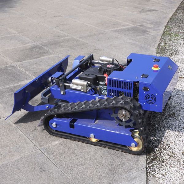 Lightweight Tracked Lawn Mower Gasoline Powered Self Propelled 4-Stroke Industrial/DIY Lawn Garden Weeding Machine No Tangled