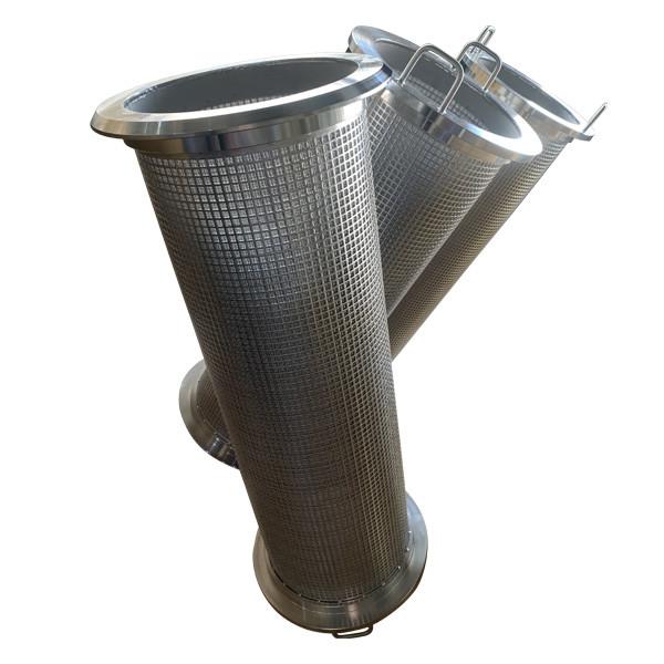 316L 50um Stainless Steel Sintered Wire Mesh Filter Element For Brush Filter Housing