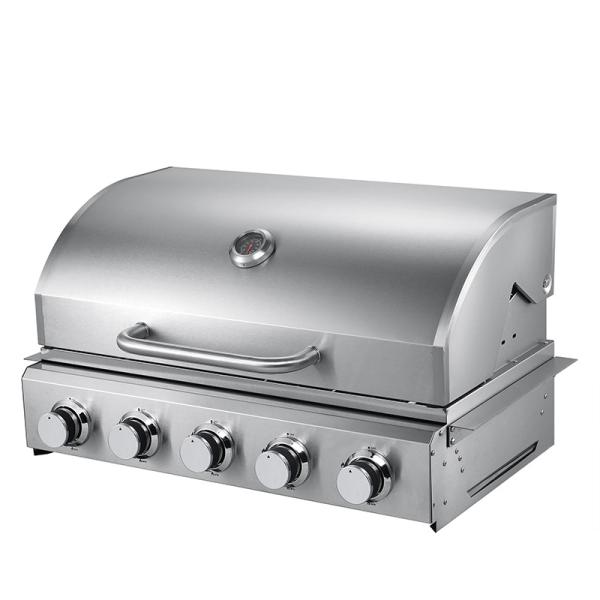 Ресторан Нержавеющая сталь Ротсирье Газовая печь Барбекю Грилл с порошкообразной отделкой