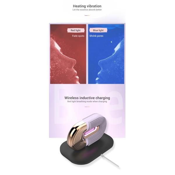 4 в 1 шайбе стороны щетки IPX7 лицевой кожи топления очищая водоустойчивой электрической