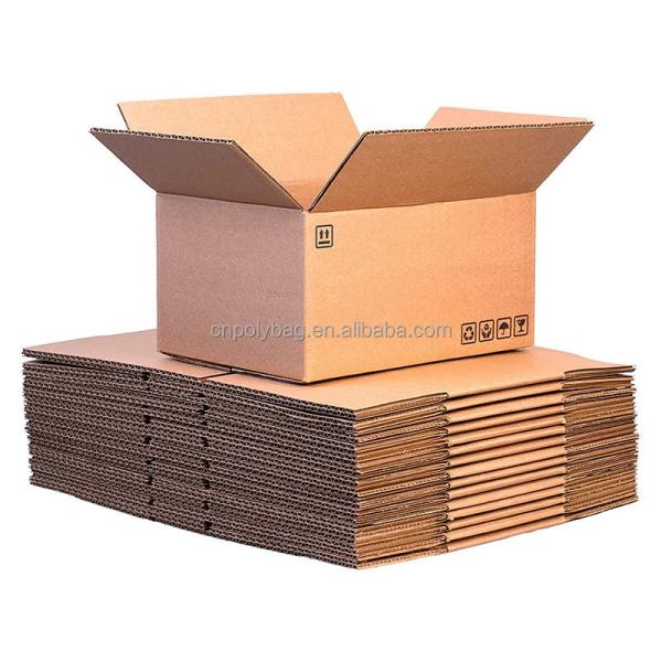 Durable Kraft Paper Cartons with Customization Options for E-commerce Packaging and Shipping Solutions