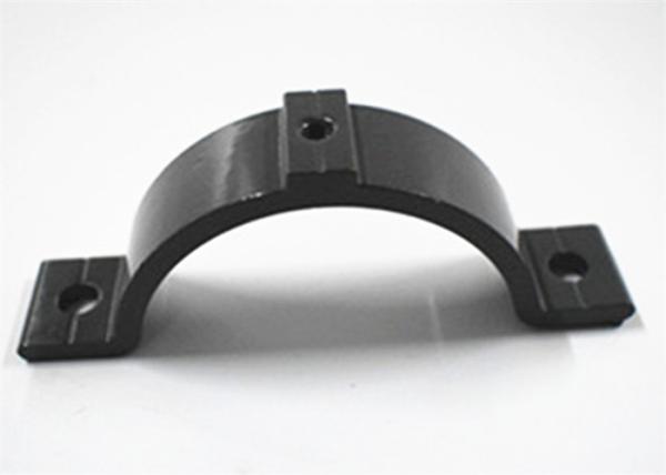Aluminum Metal Stamping Parts Bracket ISO9001 Approved ANSI Standard Black