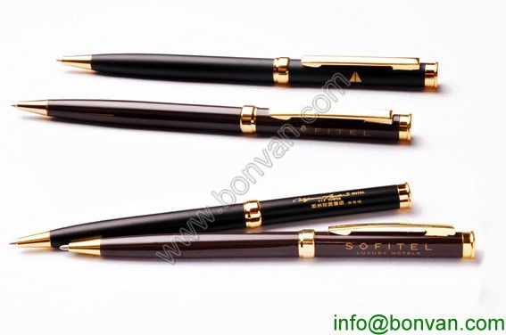 branded hotel metal pen, Sofital hotel metal pen