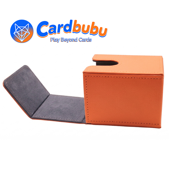 TCG CCG 100 Card Deck Box Funny Magic The Gathering Leather Deck Box