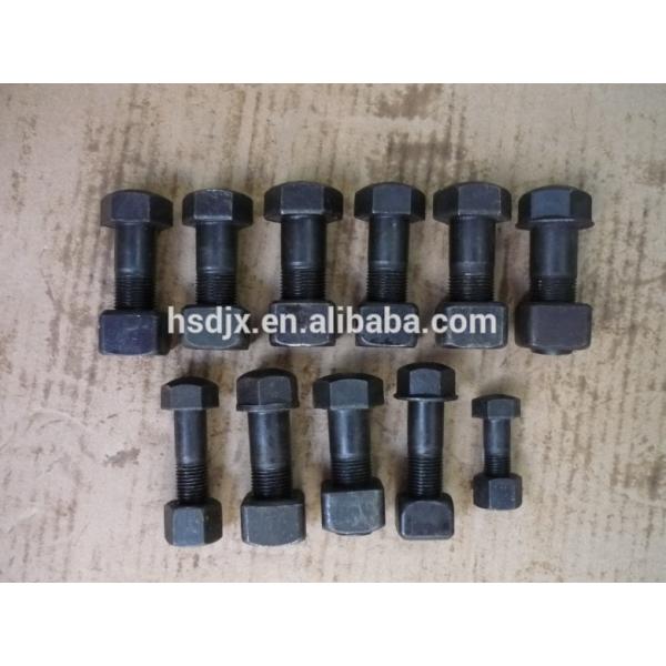 Свинцовые болты и гайки экскаватора/бульдозера/болты и прокладки для деталей подъезда экскаватора