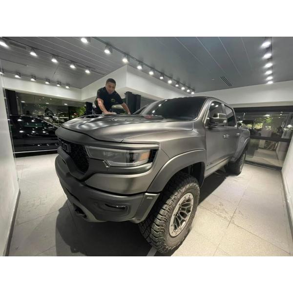 TPU negro mate TPH Película de protección de pintura de automóviles 7.5mil Autocuración