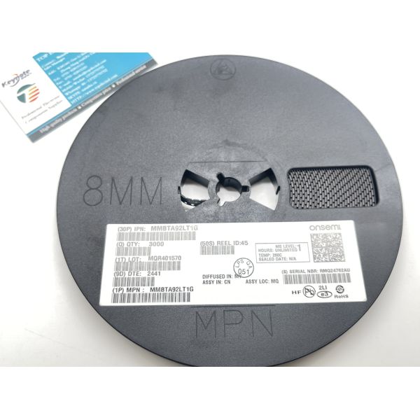 MMBTA92LT1G PNP transistor 300V VCEO 500mA Ic SOT-23 high voltage low saturation fast switching for telecom and industrial