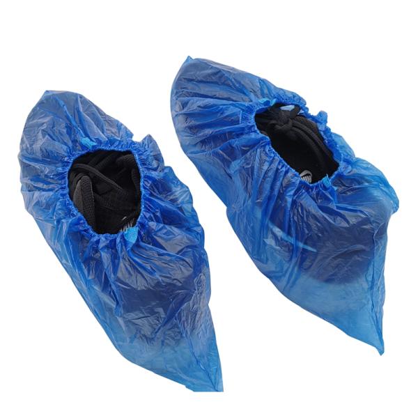 Anti Slip Plastic  Disposable Shoe Covers , Non Woven Shoe Cover Waterproof