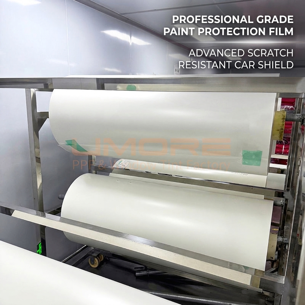 Anti Yellowing TPU Car Wrap Self Healing Protective Film For Cars