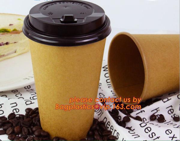 natural coffee cup,printed paper cup,tea cup and saucer, New Style Custome Printed Double Wall Paper Coffee Cups with Li