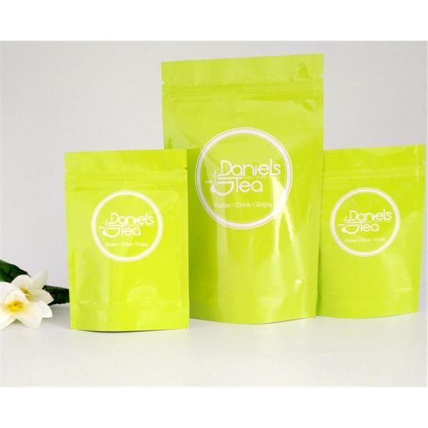 tea doypack bags white craft paper food pouch dry fruit packaging bag