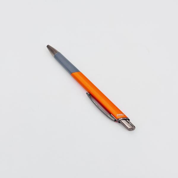 Press Aluminum Gel Pen 0.5mm Multi-color Square Barrel Metal Neutral Pen Stationery Supply