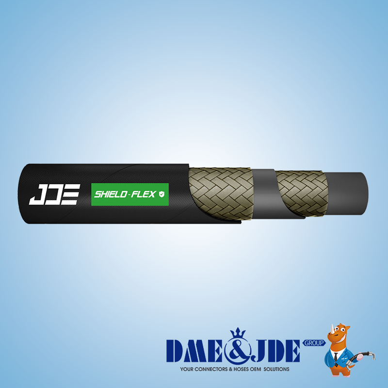 EN 853 2SN Wire Braided Hydraulic Hose Industrial Hydraulic Hose