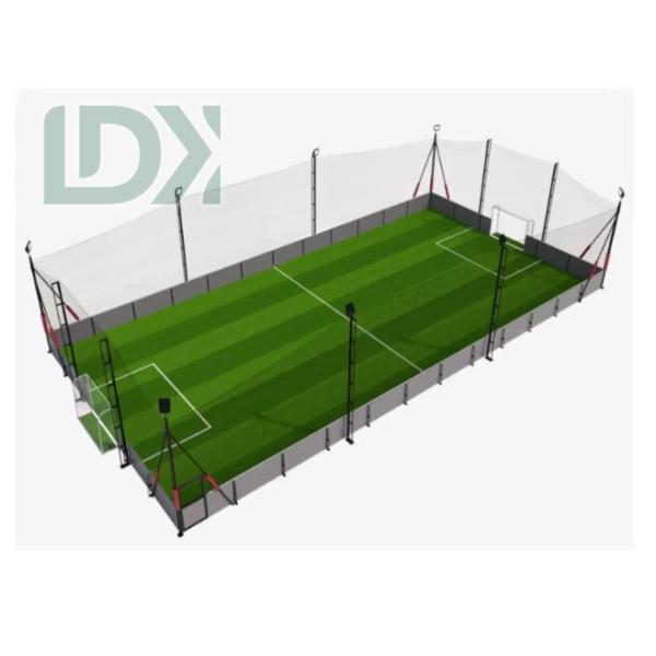 High Quality Professional Football Cage With Composite Board Customized Soccer Equipment