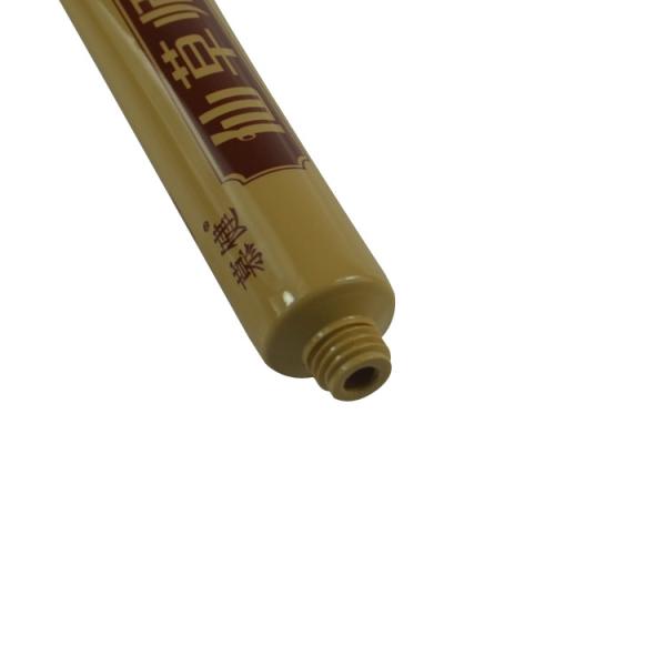OEM/ODM Customized Empty Soft Plastic Skin Cream Lotion Tube PE Tube Cosmetic Packaging Composite Tube Manufacturer Blac