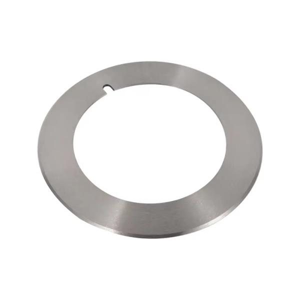 Customized Size Tungsten Carbide Alloy Circular Slitter Blade with HRC 56-65 Hardness for Cutting Aluminum and Steel