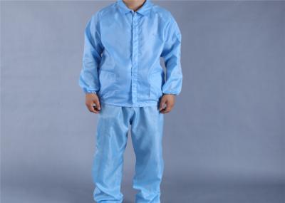Anti Workwear estático de pingamento fácil, roupa não estática cor personalizada
