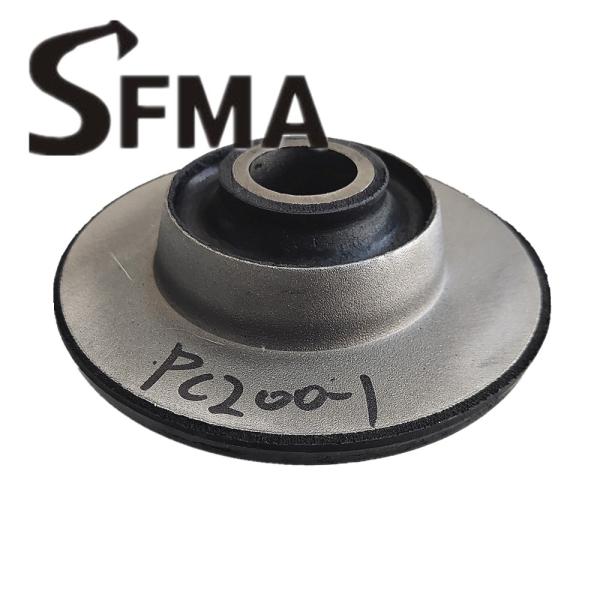 Sliver Rear Excavator PC200-1 Engine Mount Cushion