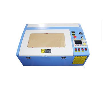 Plastic Rubber Leather Cloth Engraving Cutting 40-50W 300X400mm CO2 Laser Engraving Machine