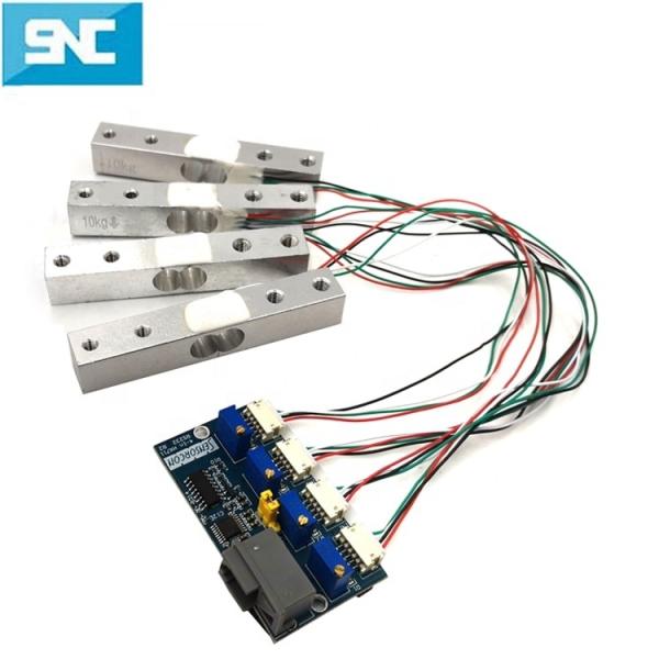 1-4 Unidades Conexión con sensor de peso Amplificador de células de carga micro HX711 con tiempo de ajuste de salida de 400 ms