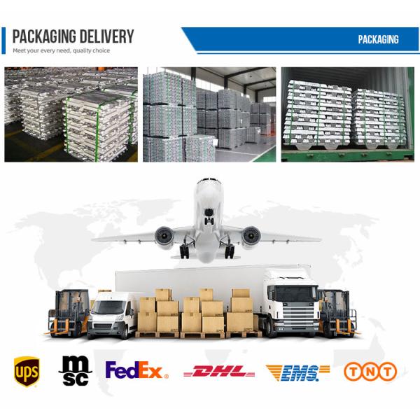 2000 mm-6000 mm Longueur Ingot en aluminium de haute pureté de la série 7000 Rectangle