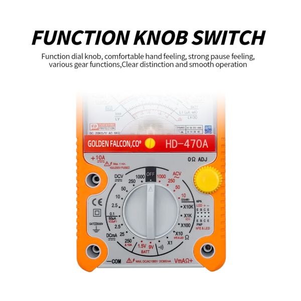 Universal Meter Pointer Display Electrical Tester AC DC Voltage Current Resistance