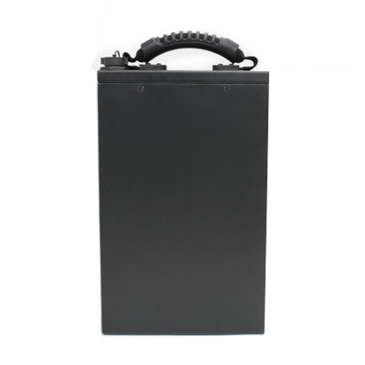 60V 20Ah LiFePO4 Lithium Battery Pack with Anti-Slip Fabric Carry Handle & Side Aviation Connector Port for Portable Outdoor Equipment，IEC62133 China Manufacturer