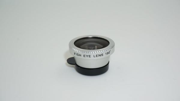 25mm / 27.8mm Caliber Cell Phone Fisheye Lens Clip On Smartphone Camera Lens