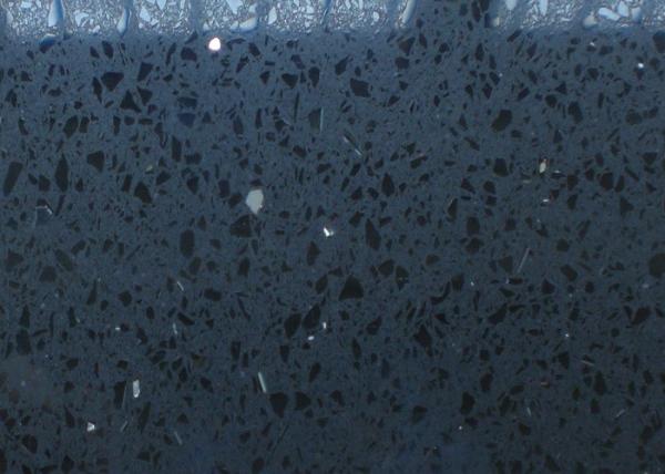 Dark Blue Quartz Slab 93% Natural Quartz Stone Thickness Optional