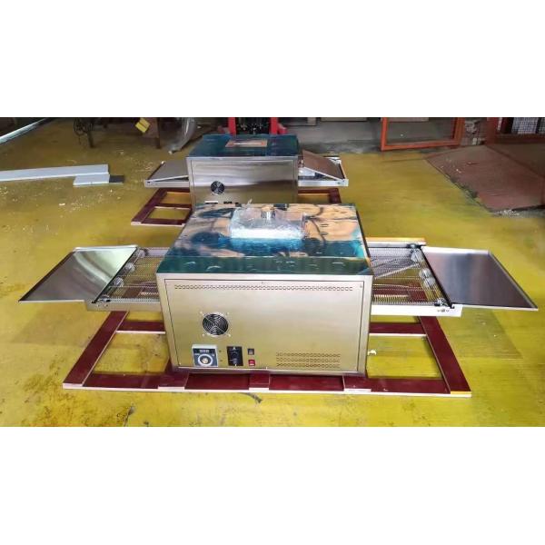 Коммерчески печь пиццы транспортера газа конвекции горячего воздуха оборудований кухни 12KW тип Crawler 12 дюймов