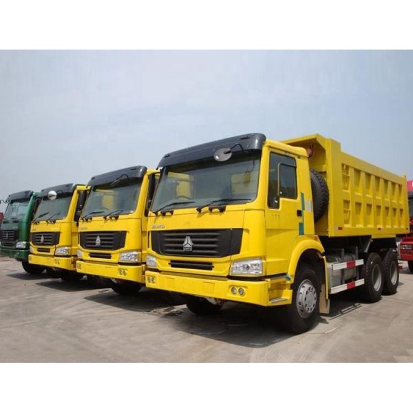 Sinotruck HOWO Camc Dump Truck , 6X4 Tipper Truck 371HP 273kw