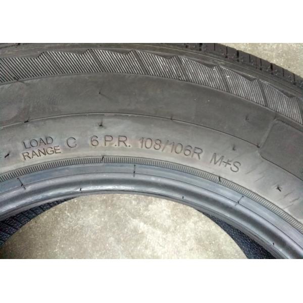 Tubless 6PR Radial Ply Tyre , Light Truck Tyres 215/70R16LT 175 - 235mm Width