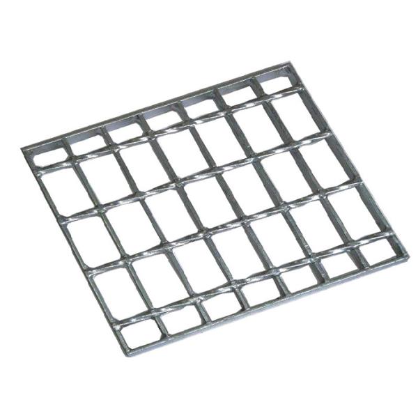 Anti Rust Anti Slip Steel Grating 100mm Serrated Style Hot Dip Galvanized