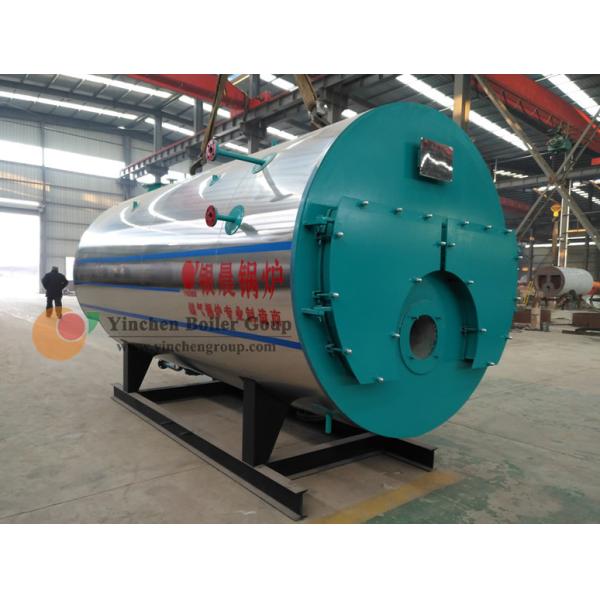 Three Pass Fire Tube Oil Fired Boiler Efficiency / Industrial Heating Boilers