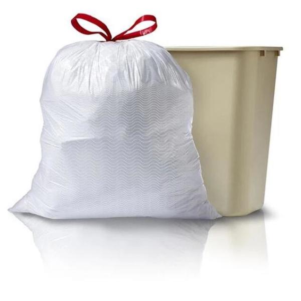 Promotional Disposable Compostable Plastic Bags Customized EPI D2W PLA Corn Starch