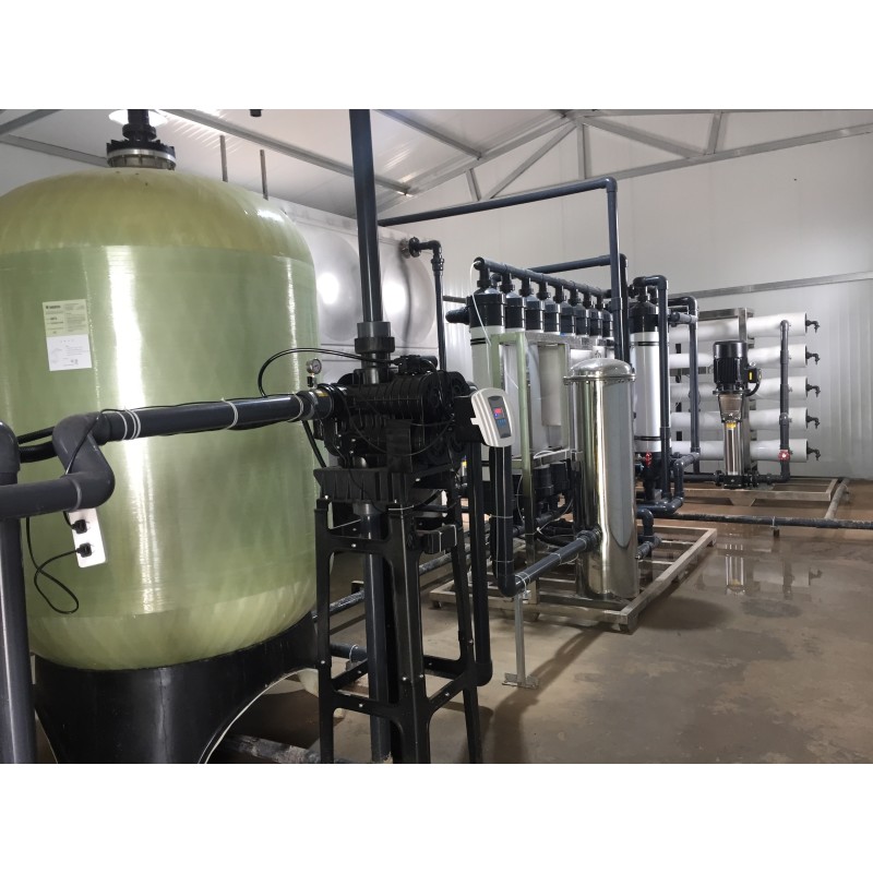 Stainless Steel 304 Industrial RO Water Treatment System 99% Desalination Rate