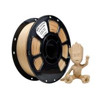 1 kg de filamento PLA+ para impresoras 3D sin burbujas para la industria de la madera de peras amarillas