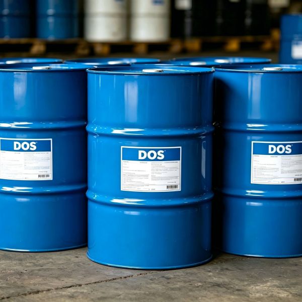 99.5% Pure DOS Plasticizer Dioctyl Sebacate Low Temperature For Wire And Cable