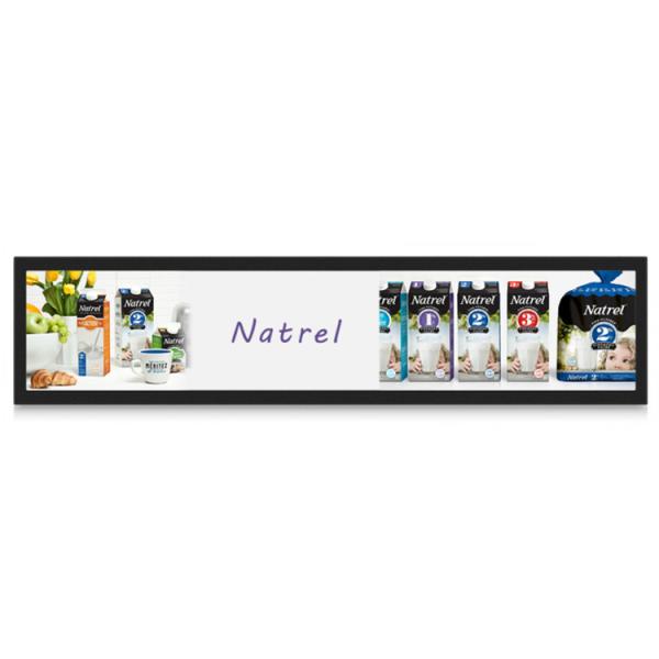 Stretched Bar Tft Lcd Displays 37 Inch 1920x540 Android Advertising Screen